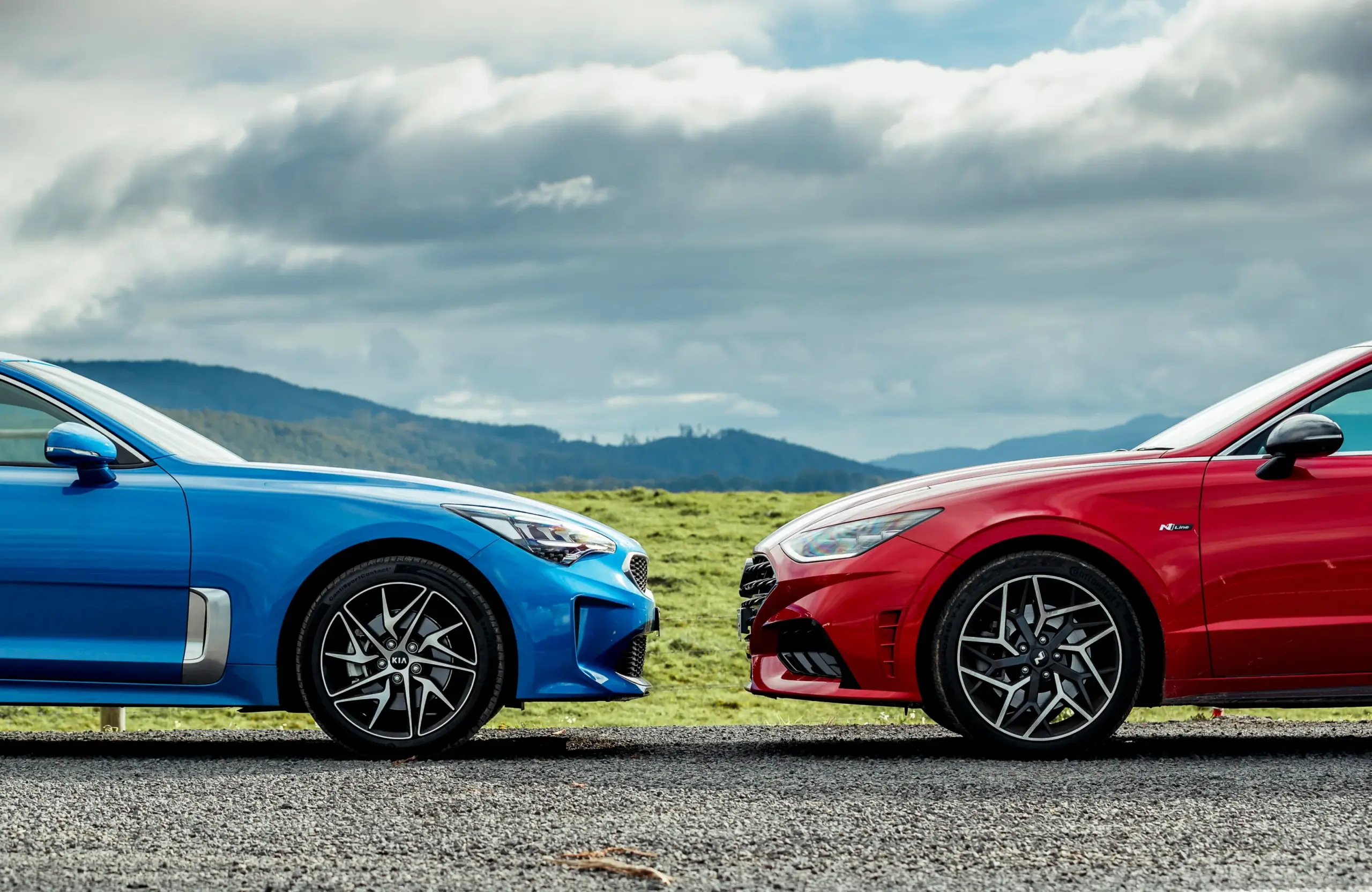 2021 Hyundai Sonata N Line V Kia Stinger 200S Comparison Review