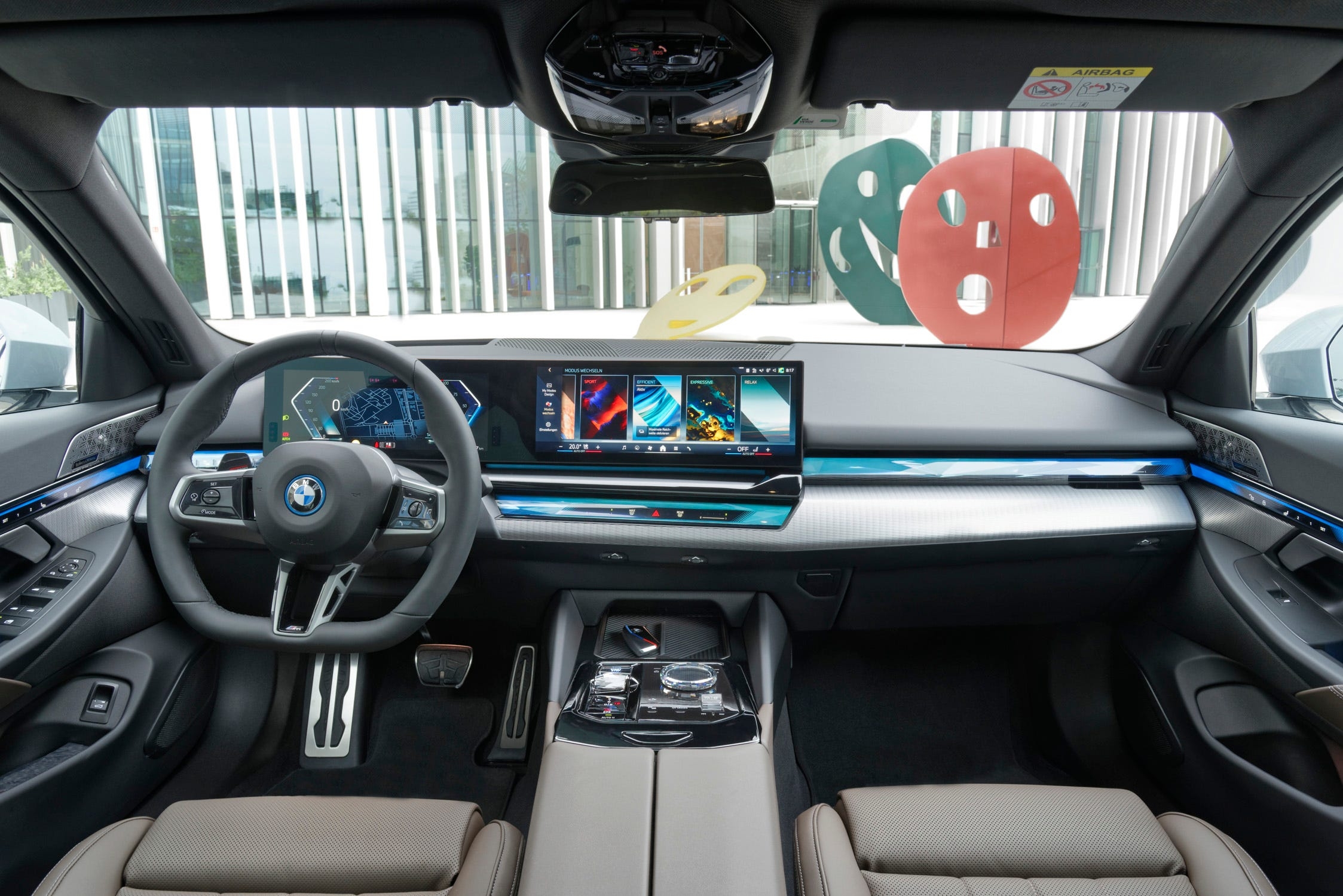 2026 BMW i5 interior tech review