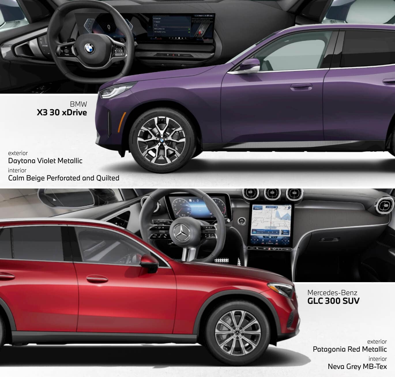 2026 BMW X3 vs Mercedes GLC review