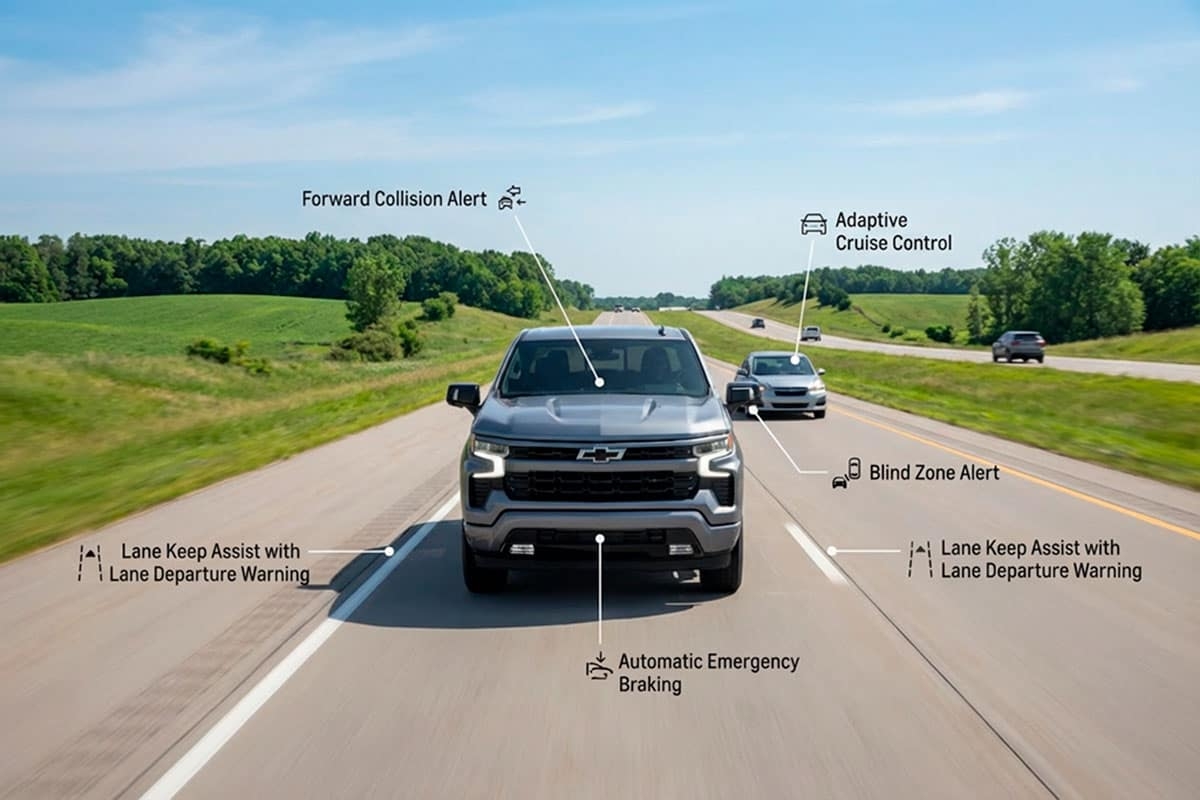 2026 Chevrolet Silverado Features Technology Wheelers Chevrolet GMC