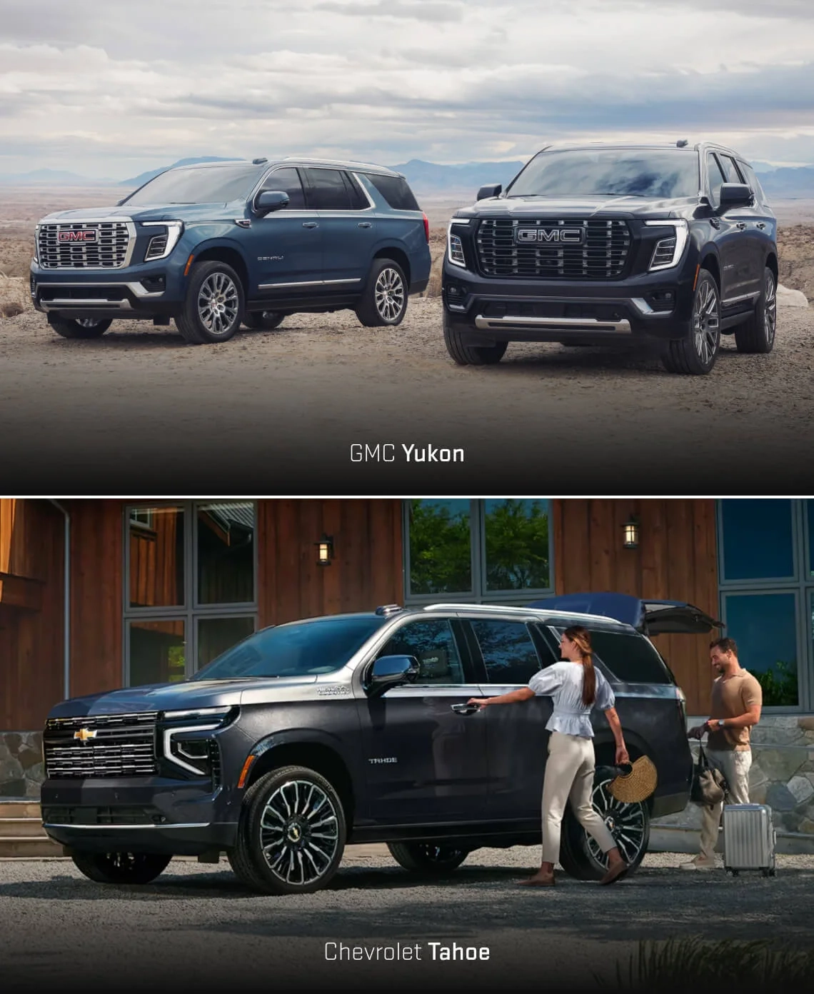 2026 Chevrolet Tahoe vs GMC Yukon