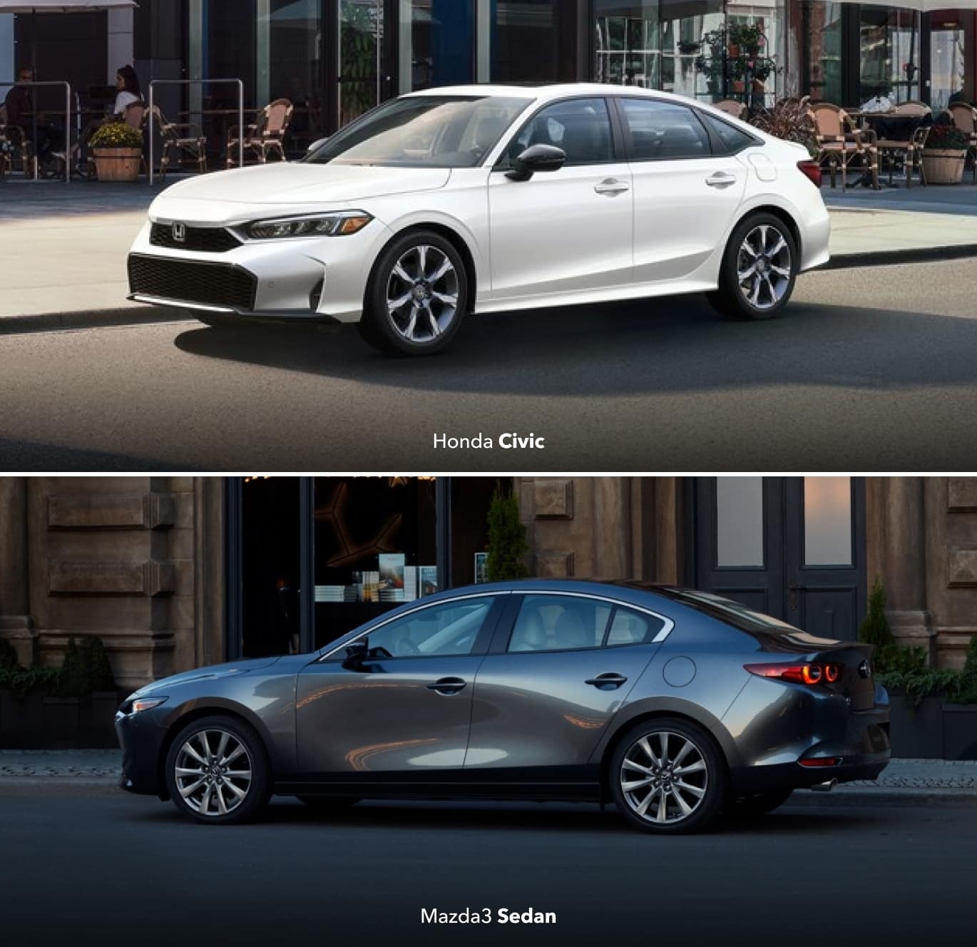 2026 Honda Civic Vs 2026 Mazda3 Specs Size Reliability