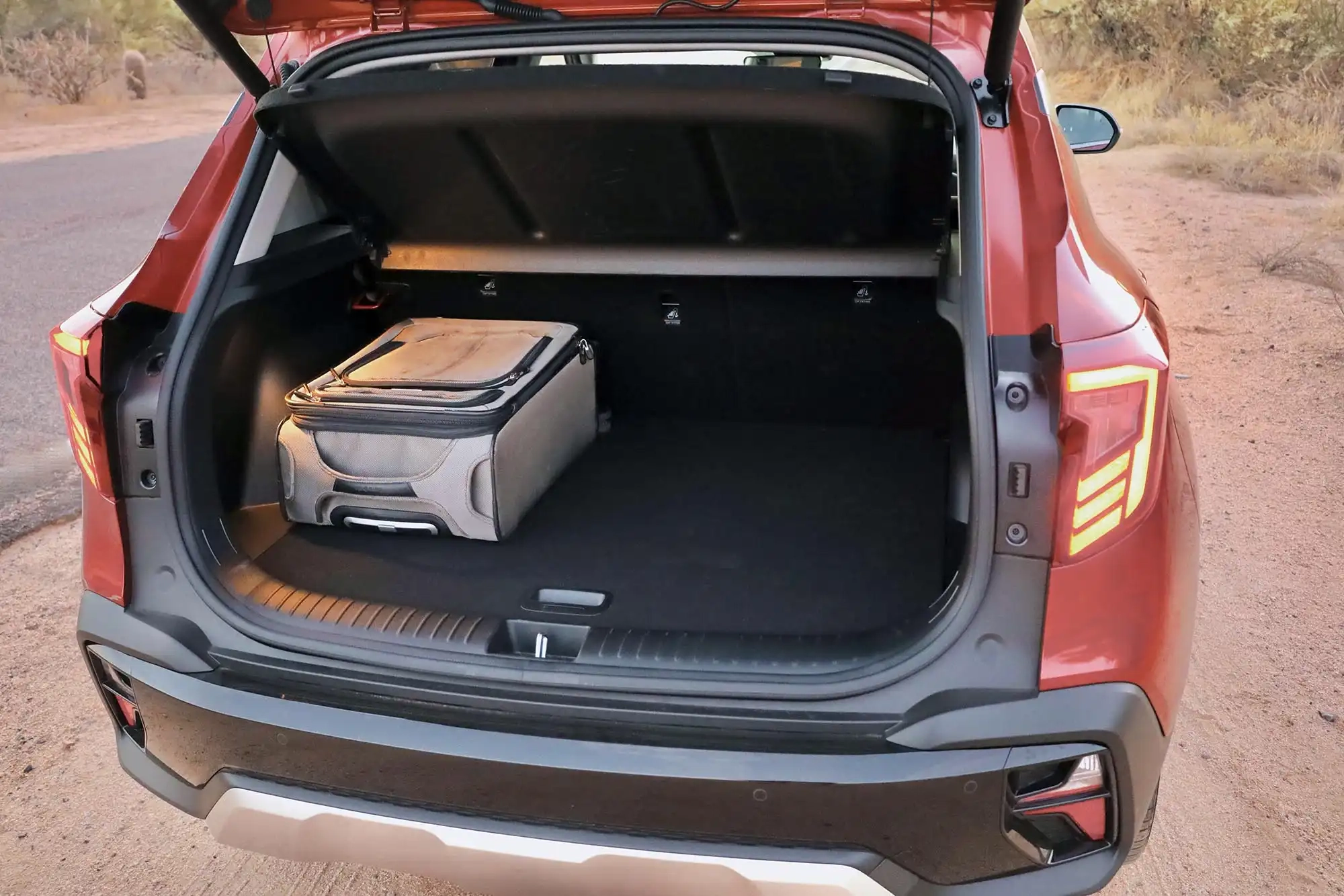 2026 Kia Seltos cargo space