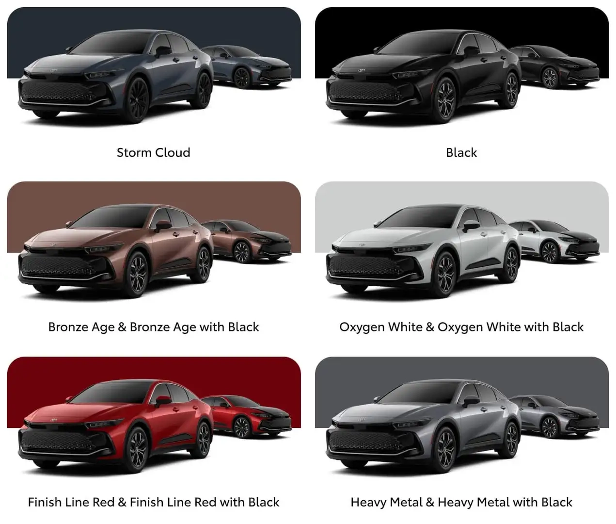 2026 Toyota sedan lineup USA