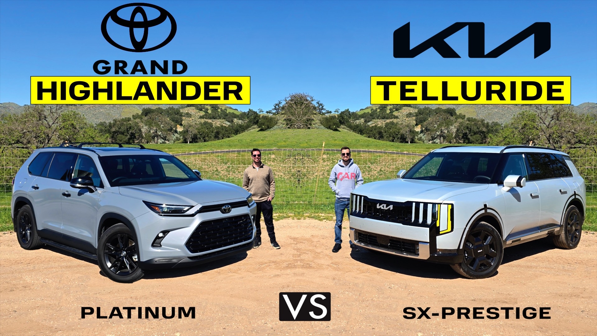 2026 Toyota Highlander vs Kia Telluride