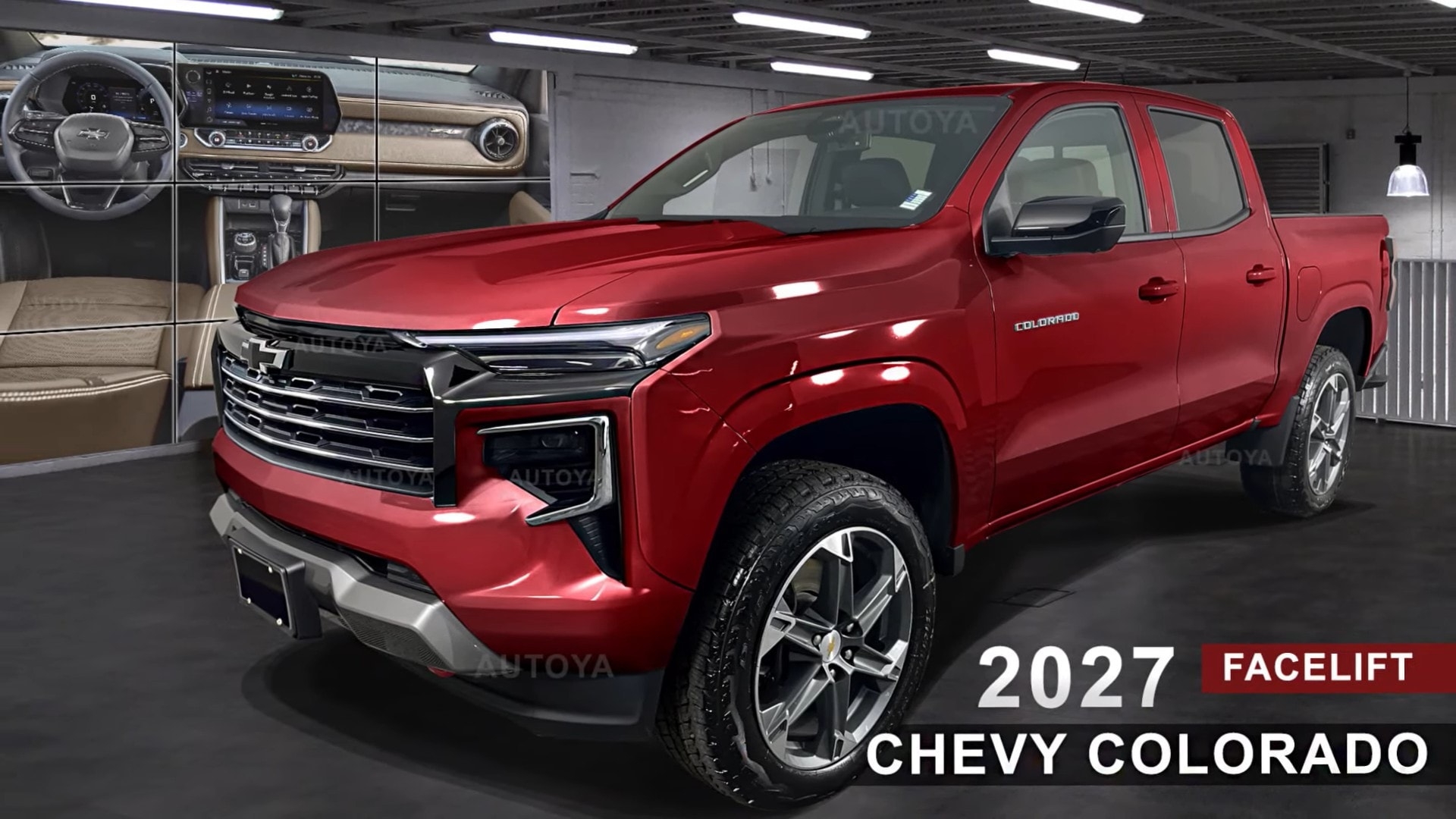 2027 Chevrolet Colorado Z71 ZR2 Get Virtually Previewed Inside Out Way Ahead Of Time Autoevolution