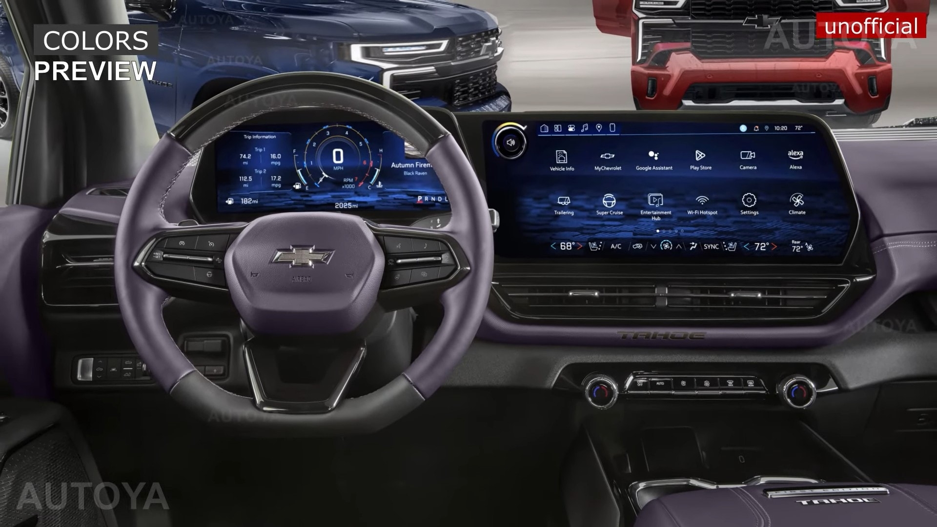 2027 Chevrolet Tahoe interior