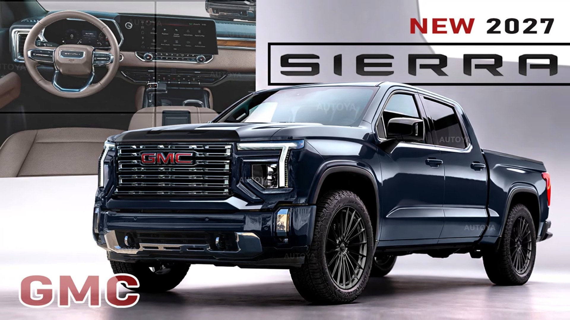 2027 GMC Sierra 1500 Drops Fast In Brisk Renderings Reveals The Ins And Outs Of The All New Truck Autoevolution