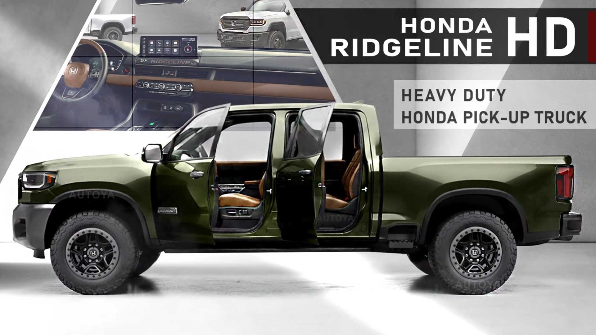 2027 Honda Ridgeline HD Looks Virtually Ready To Tow Away Toyota Tacoma s Midsize Throne Autoevolution