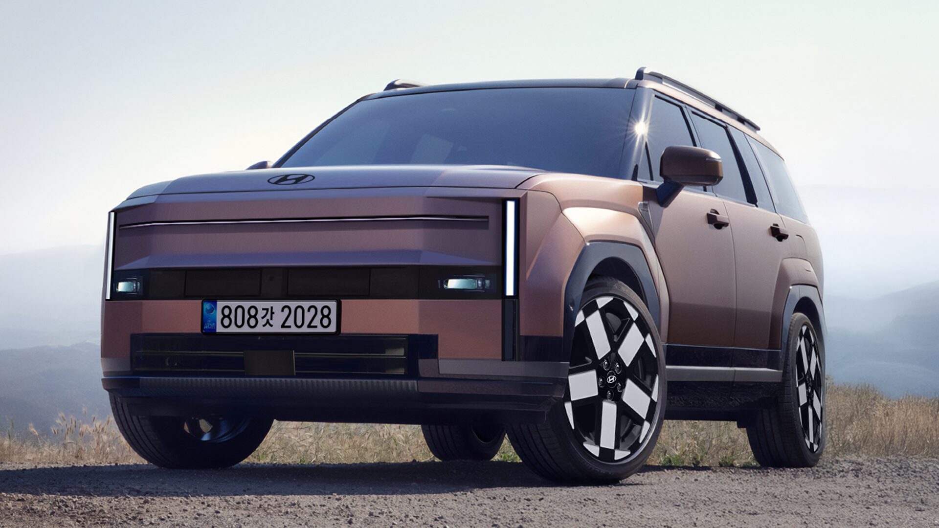 2027 Hyundai Santa Fe Facelift First Rendering Shows Dramatic Design Change Korean Car Blog