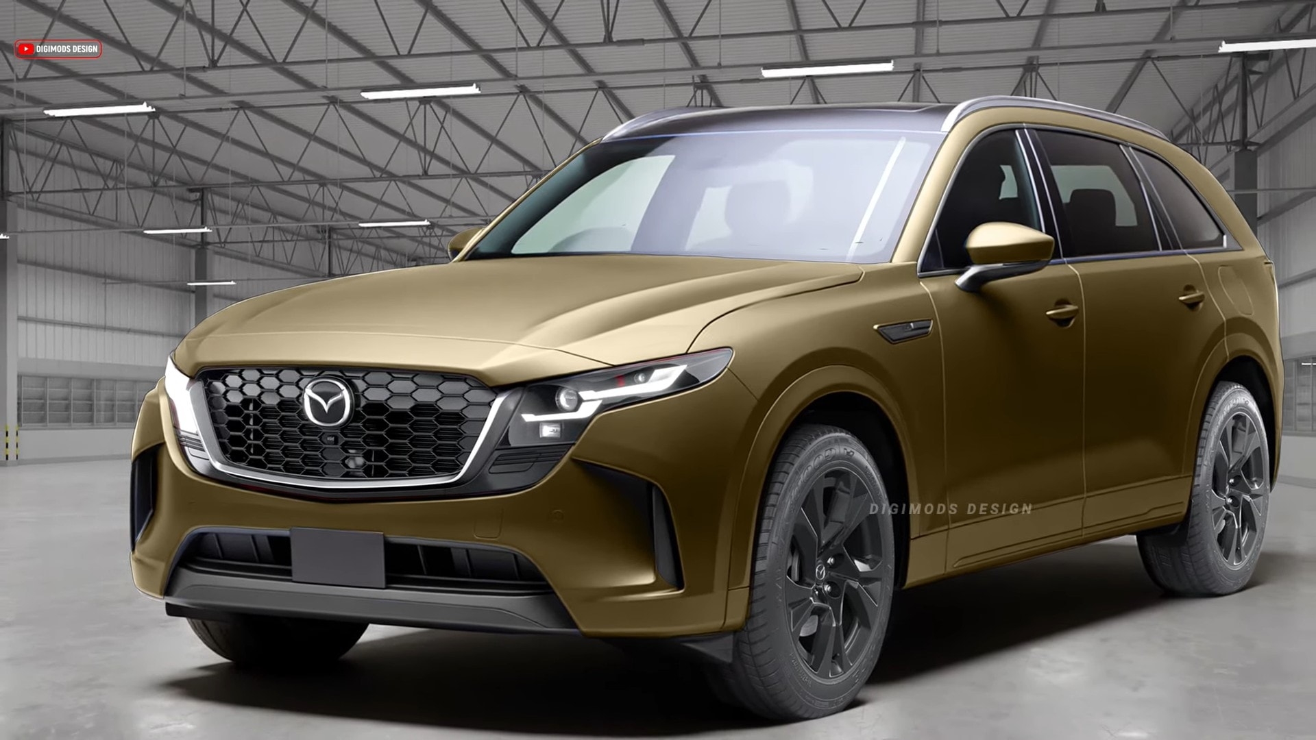 2027 Mazda CX 90 Three Row CUV Gets A Subtle Refresh Ritzier Hues Albeit Only Virtually Autoevolution