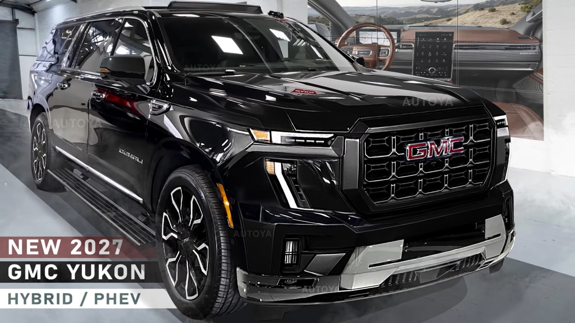 2027 Or 2028 GMC Yukon Denali Becomes All New And Hybrid Plus PHEV Albeit Only Virtually Autoevolution