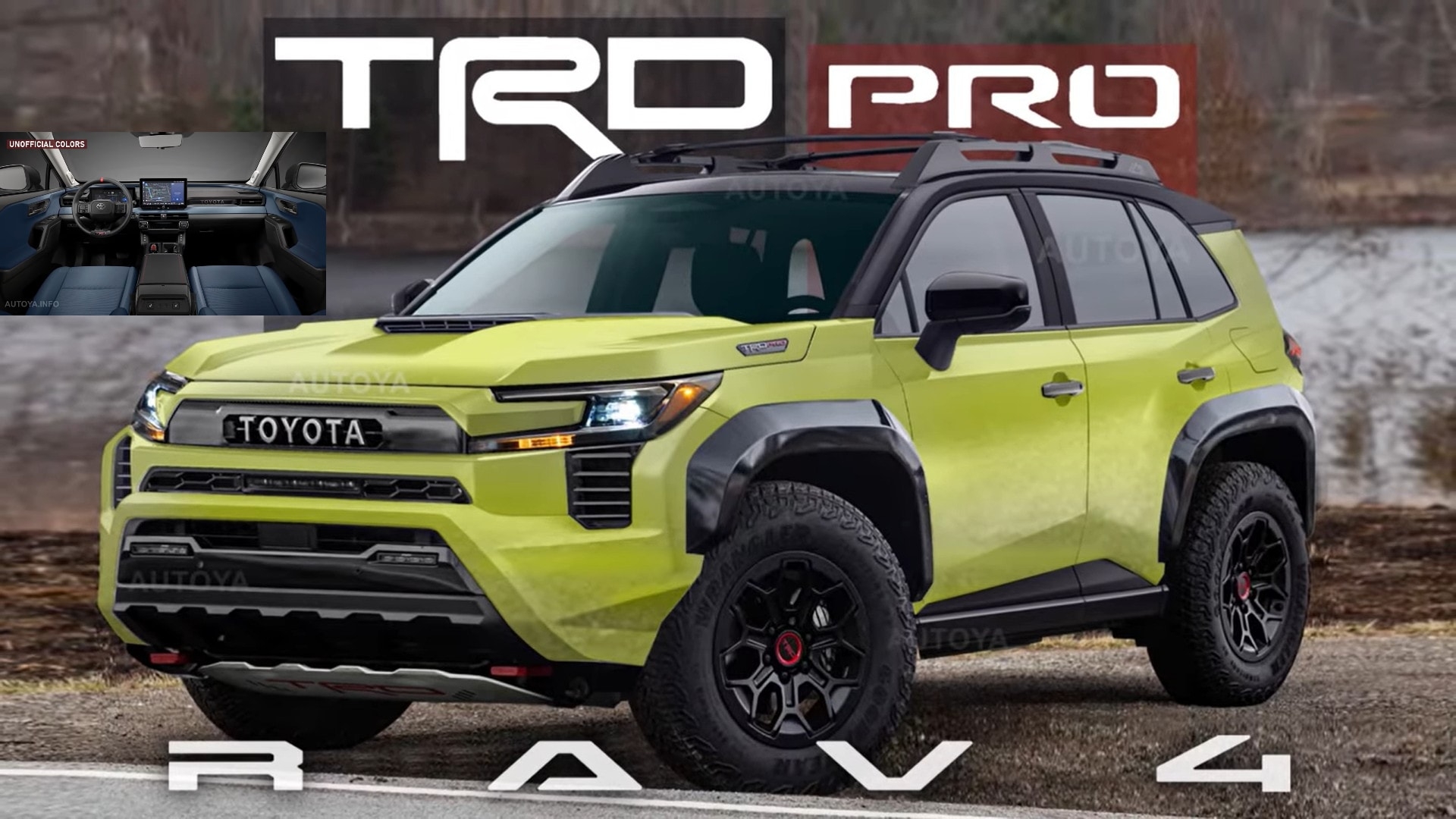 2027 Toyota RAV4 TRD Pro Becomes The Ultimate Compact SUV For Digital Off Road Adventures Autoevolution