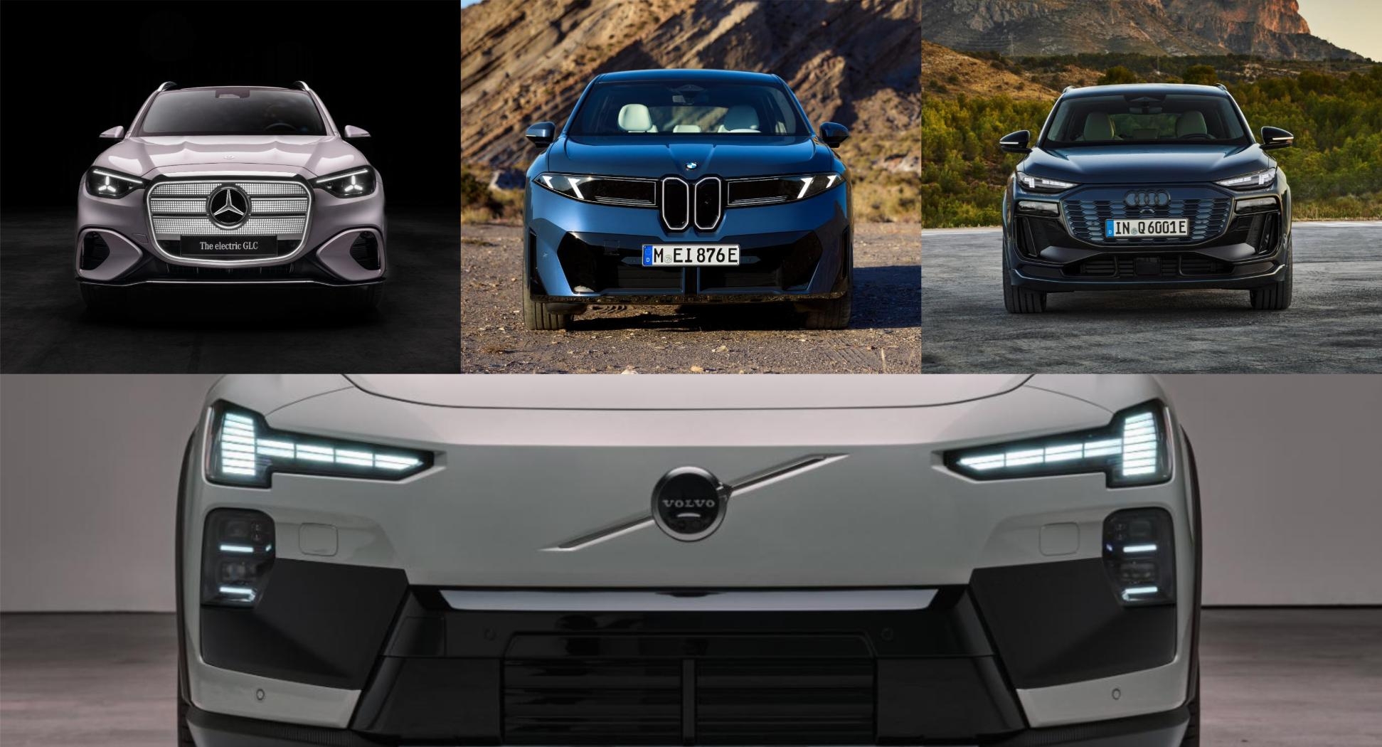 2027 Volvo EX60 Vs Mercedes Benz GLC EQ Vs BMW IX3 Vs Audi Q6 E tron Autoevolution