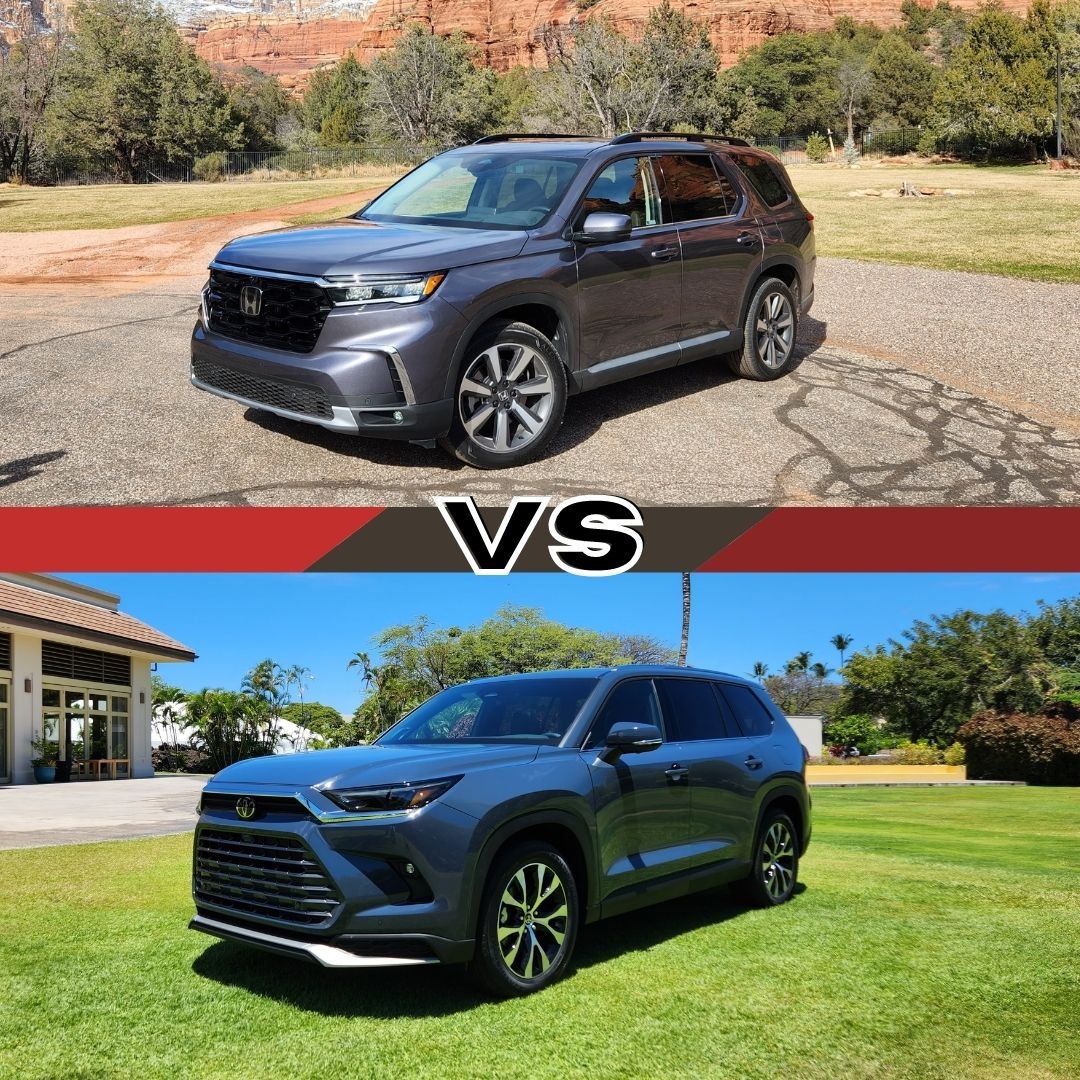 BEST CHOICE All New 2024 Toyota Grand Highlander Vs 2023 Honda Pilot Car Confections