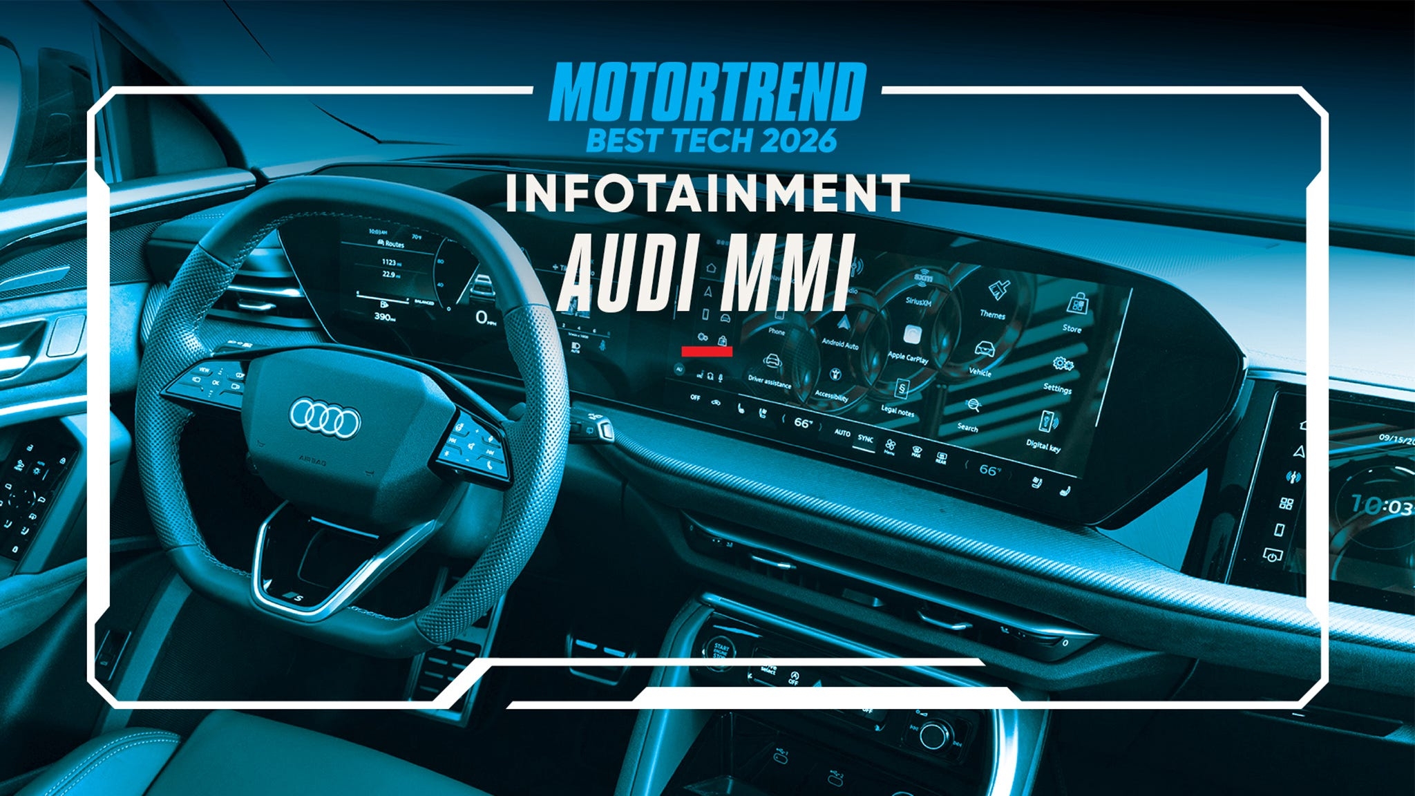 Best Tech 2026 Audi s MMI Infotainment Puts The User Experience First