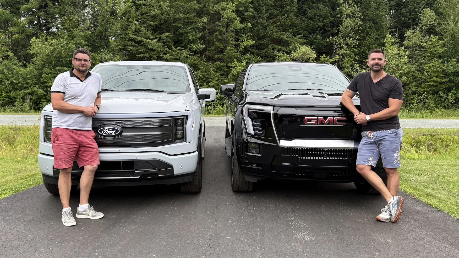 Comparison 2025 Ford F 150 Lightning Vs 2026 GMC Sierra EV Motor Illustrated