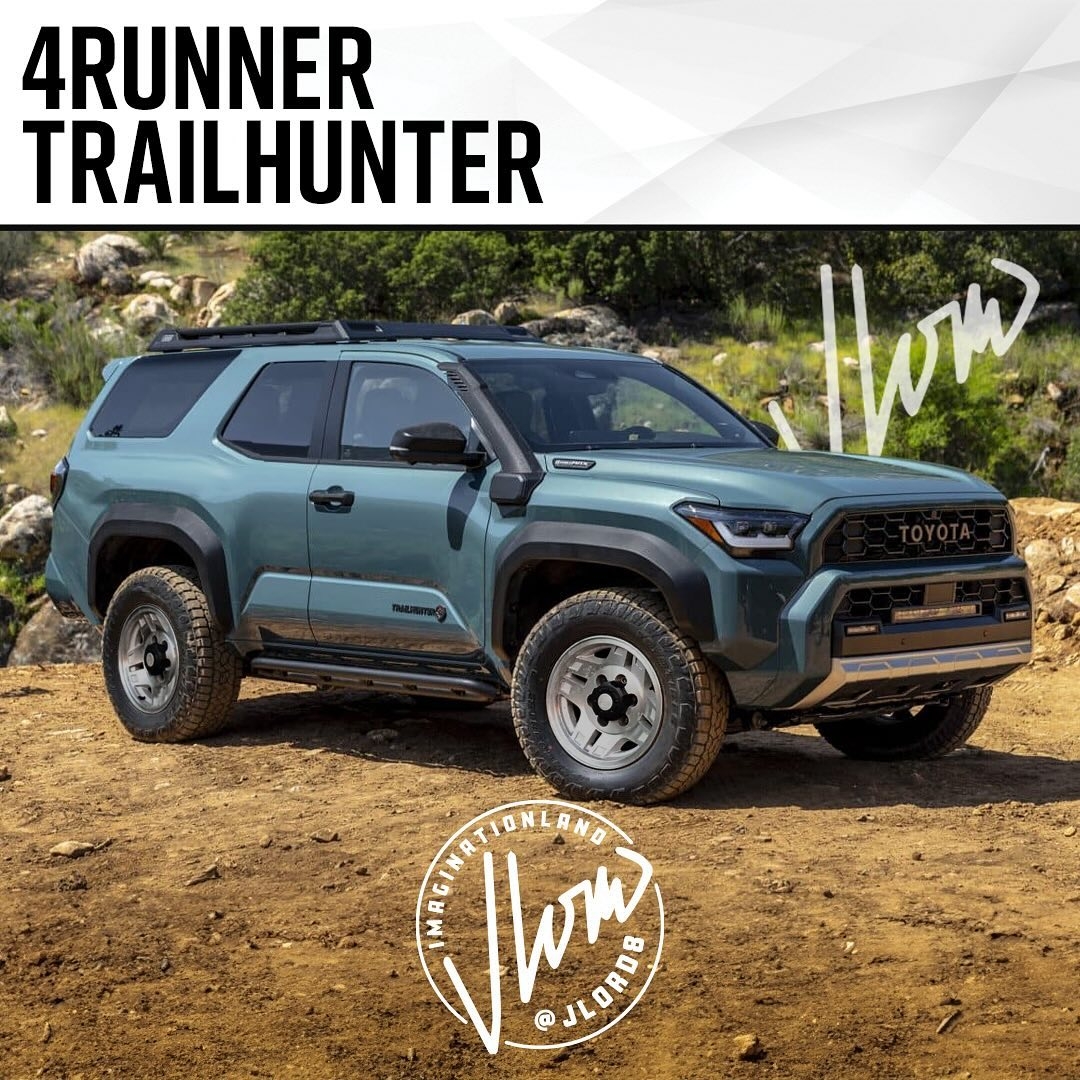 Digital Toyota 4Runner Trailhunter 3 Door Looks Ready For The Short Bronco And Wrangler Autoevolution