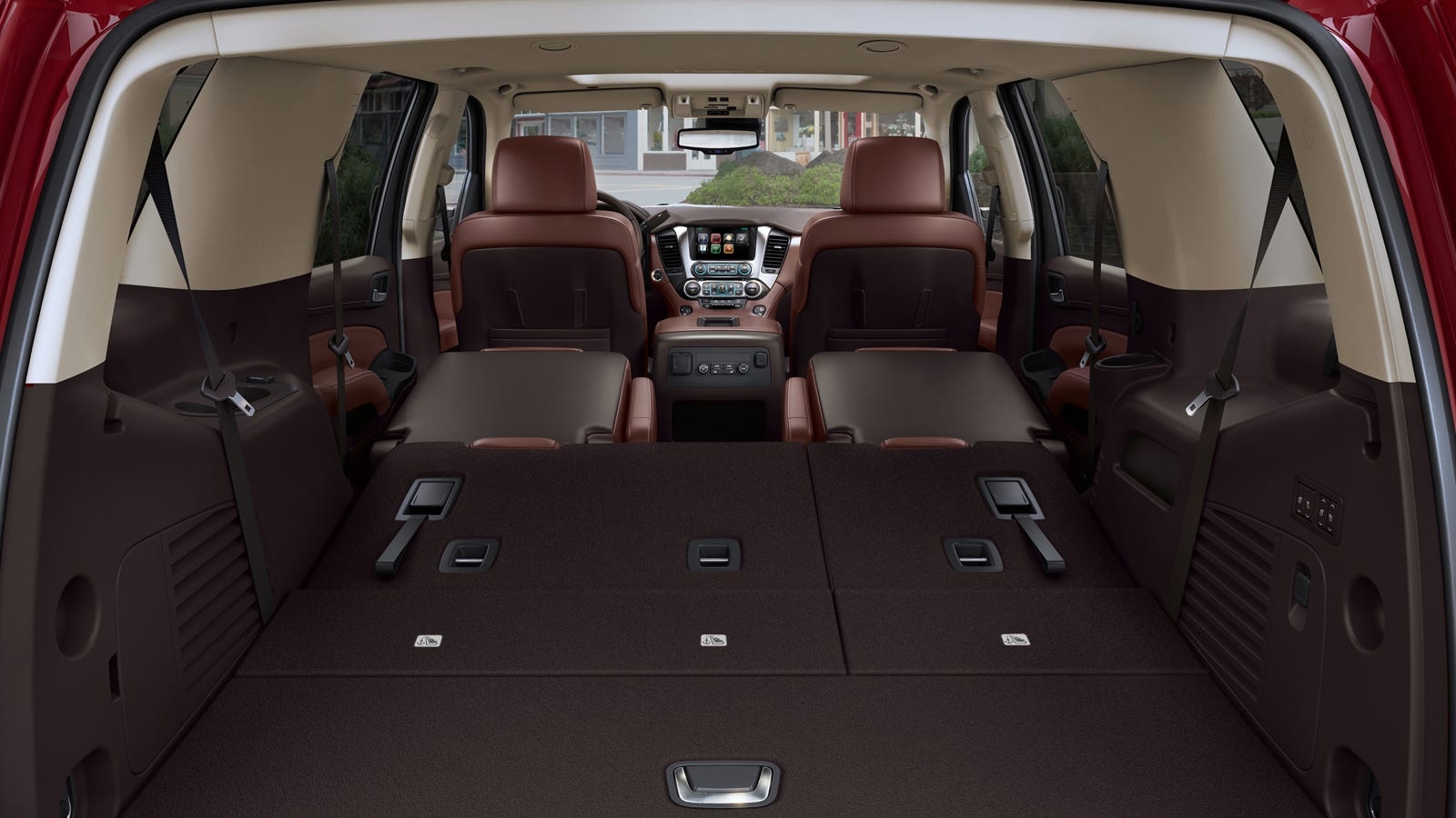 2027 Chevrolet Tahoe cargo volume folded seats