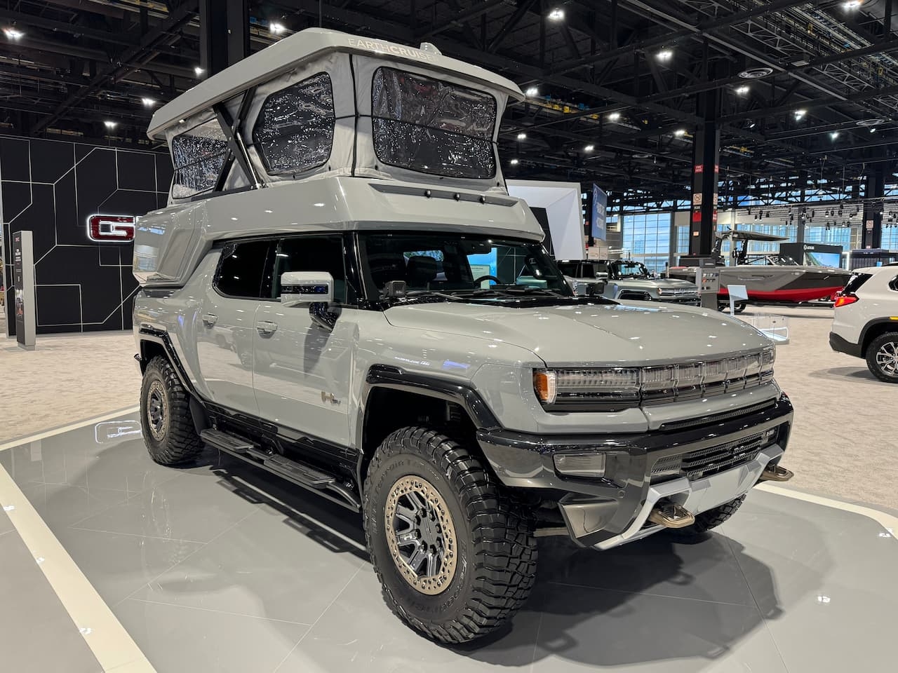 GMC Hummer EV EarthCruiser My Camper Truck Experience