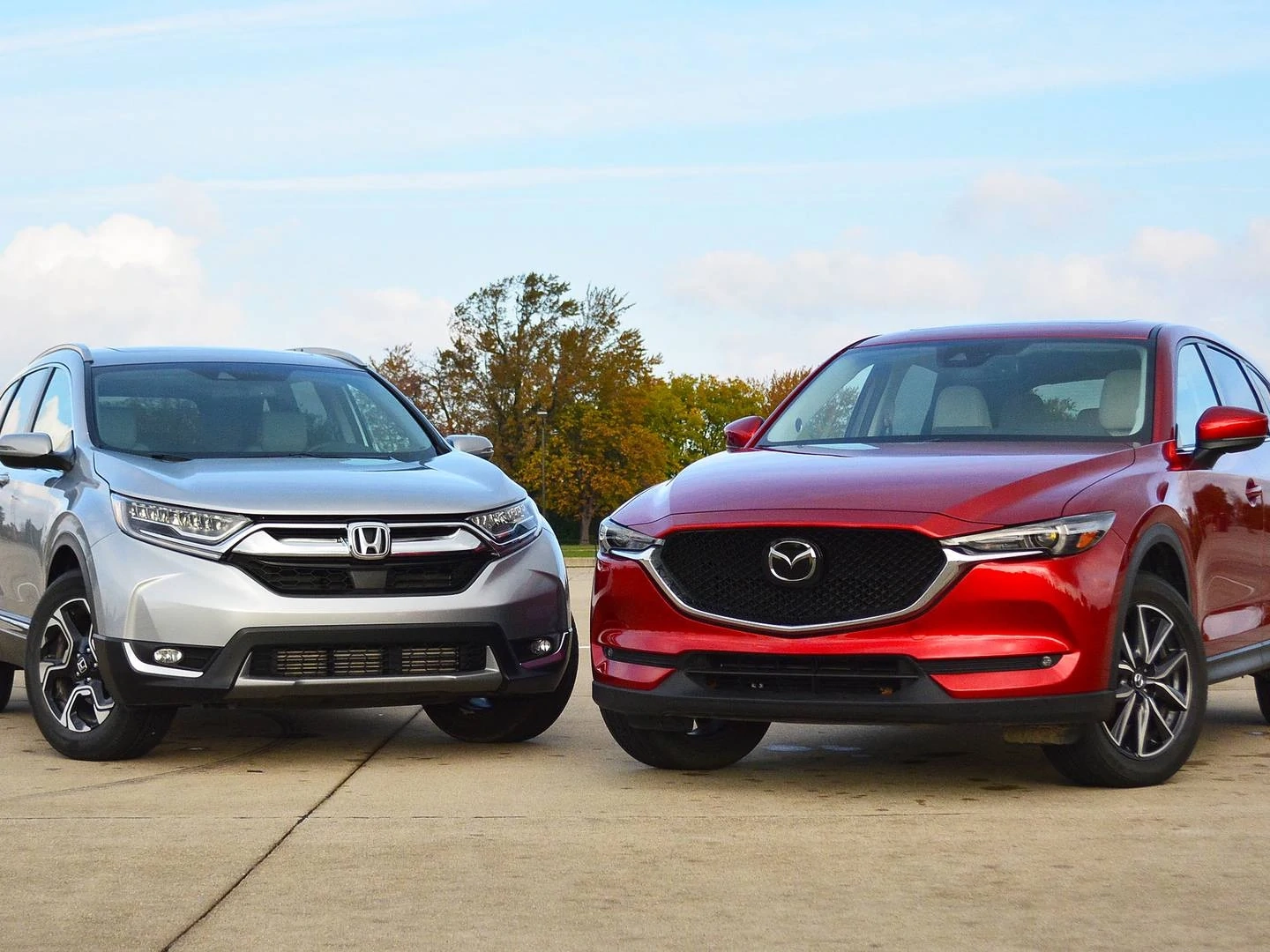 Honda CR V Vs Mazda CX 5 The Head And The Heart Of SUVs