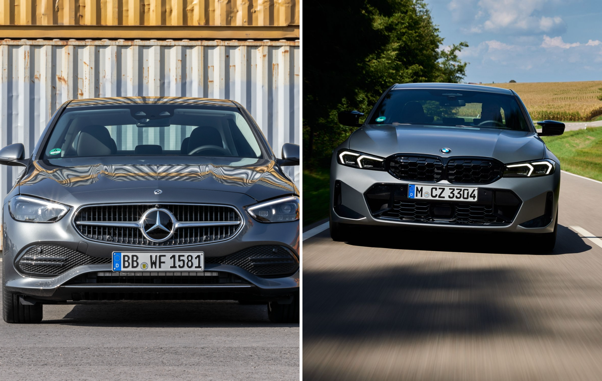 2026 BMW 3 Series vs Mercedes C Class specs