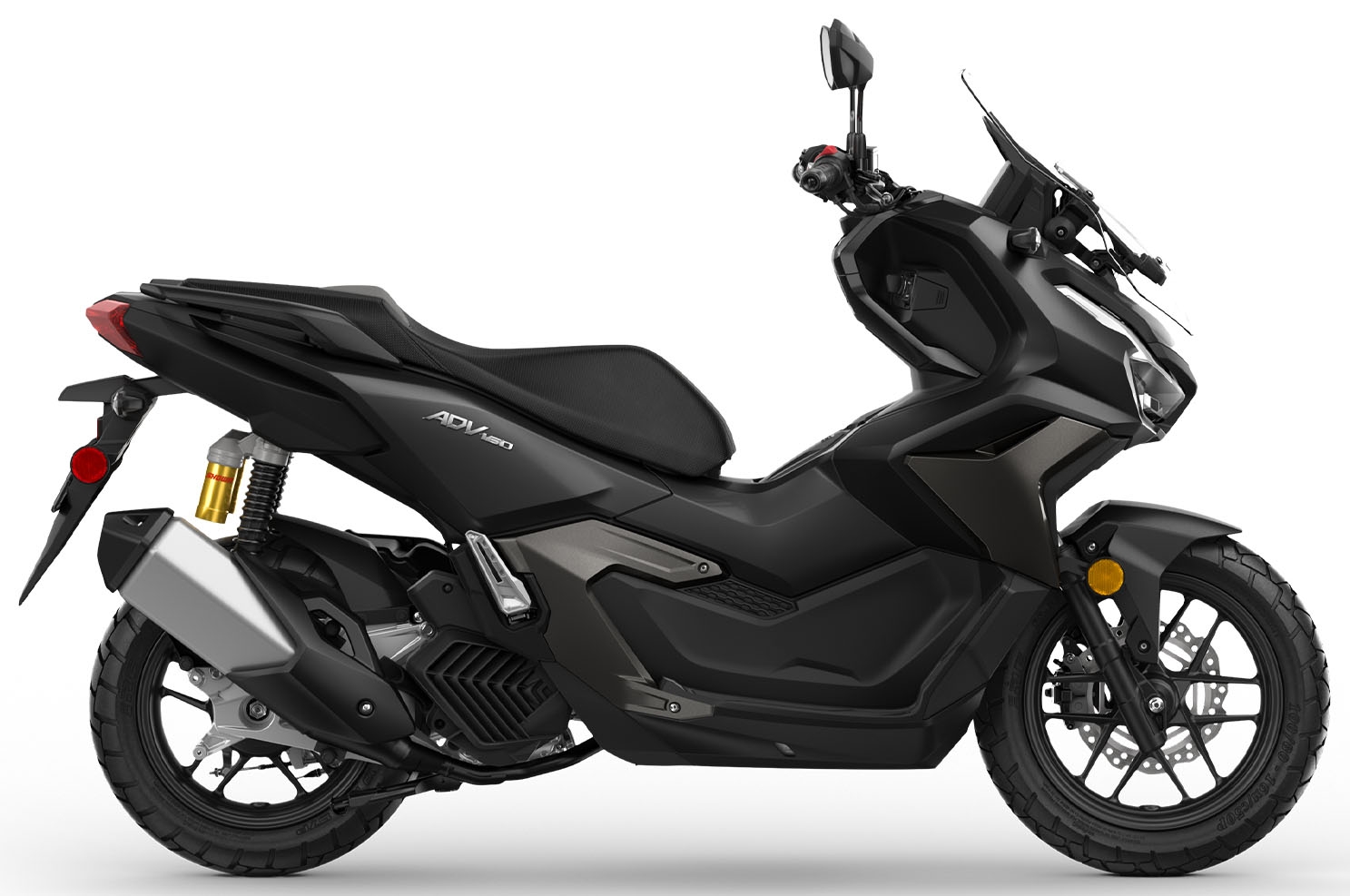 New 2027 Honda ADV160 Scooters In Austin MN Matte Black Metallic