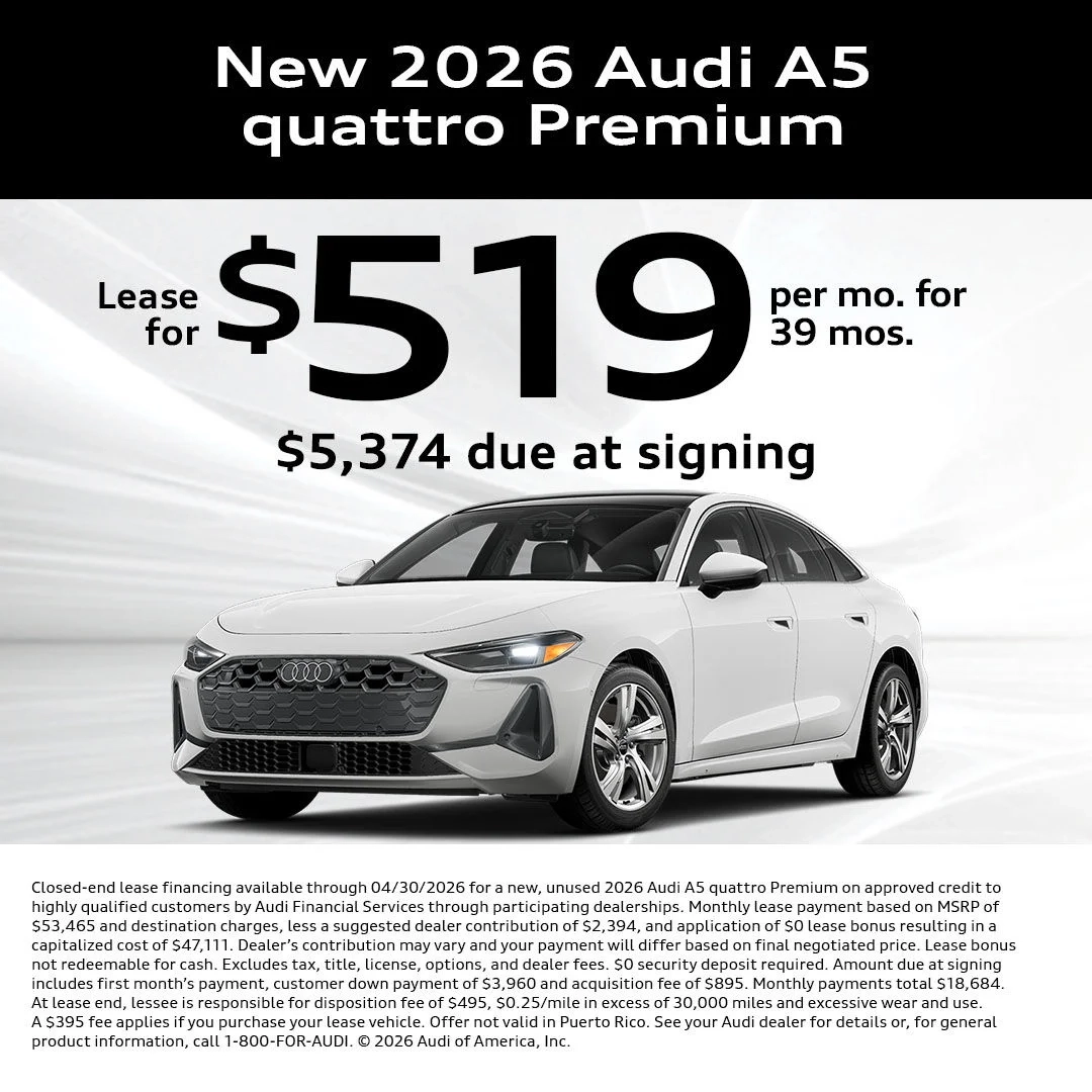 New Audi Specials Devon PA Audi Devon