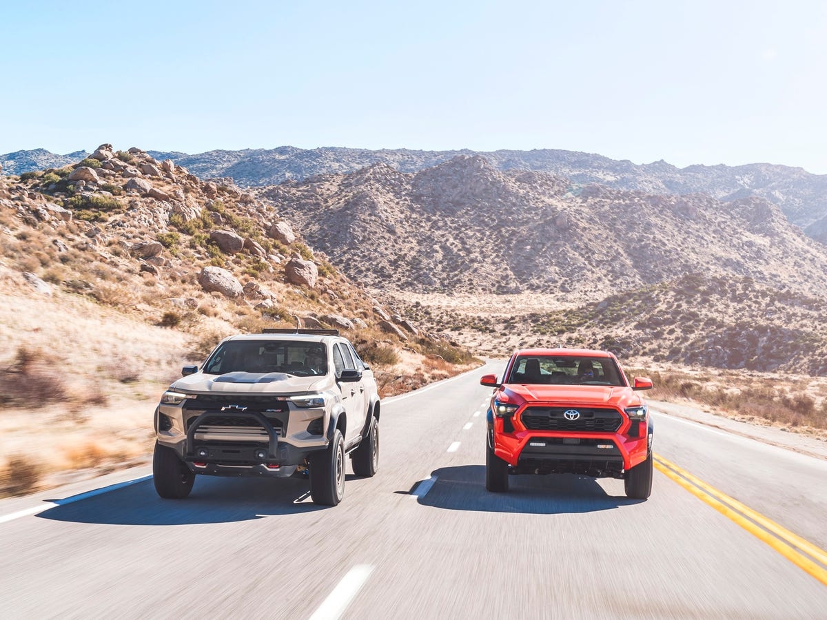 See Photos 2024 Toyota Tacoma TRD 2023 Chevrolet Colorado ZR2