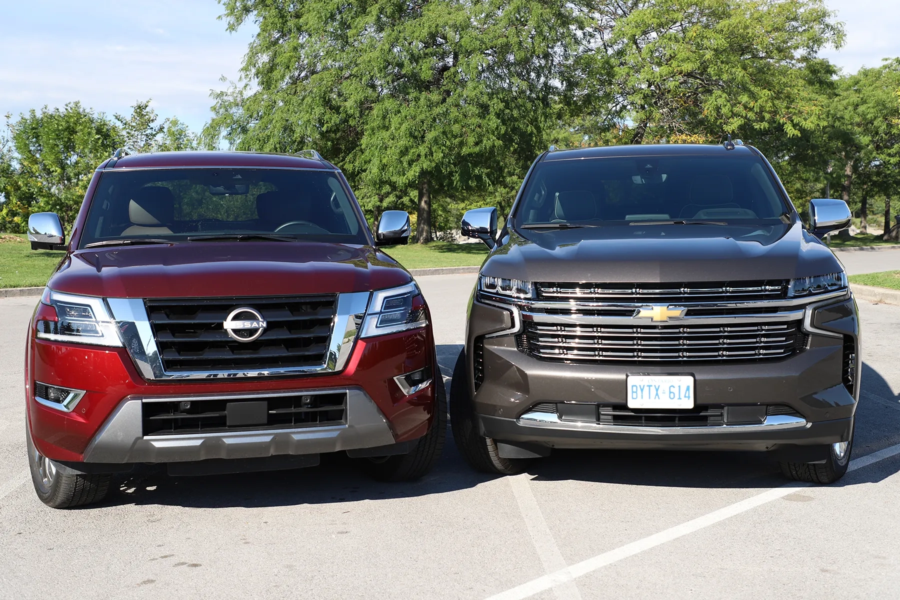 2027 Chevrolet Tahoe vs Nissan Armada