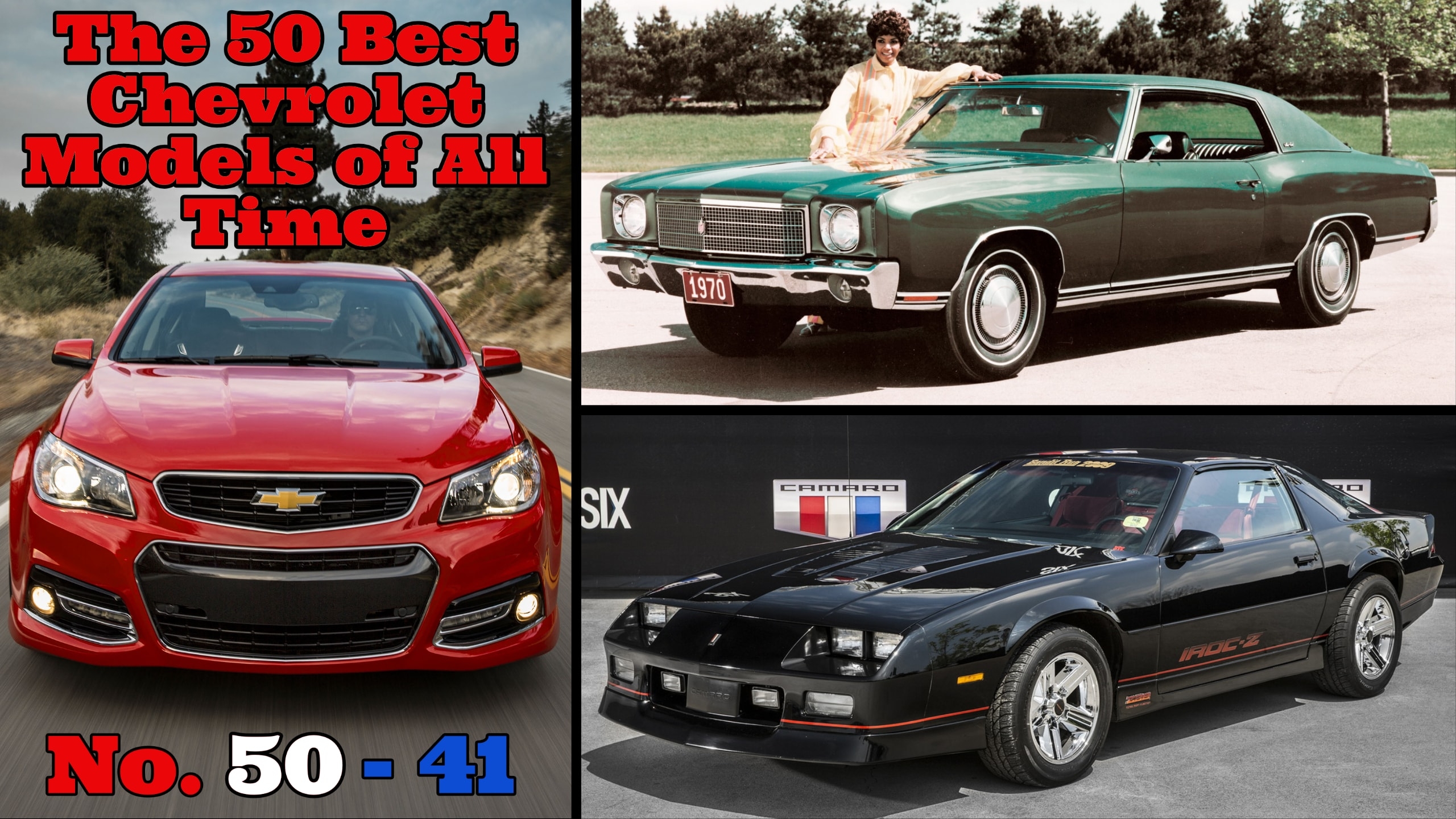 The 50 Best Chevrolet Models Of All Time No 50 41 Autoevolution