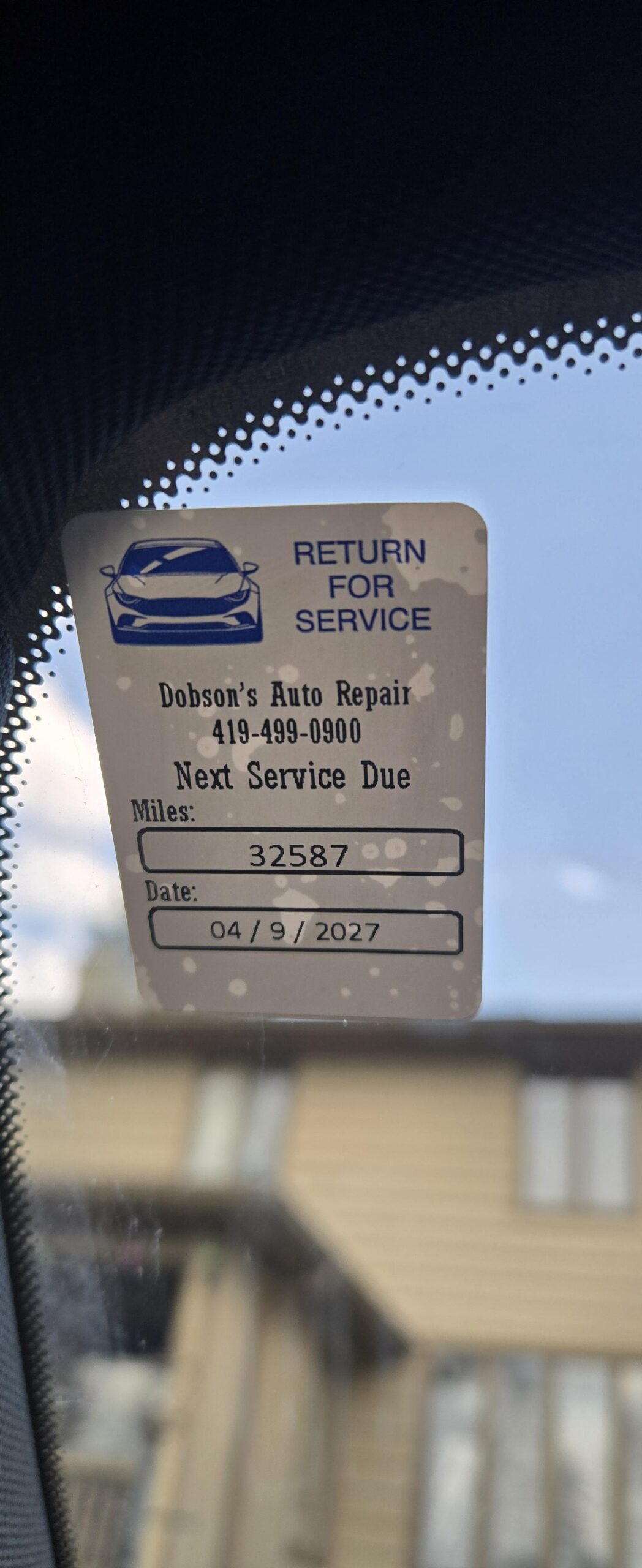 They Modernized The Car On The Oil Change Stickers R Justrolledintotheshop