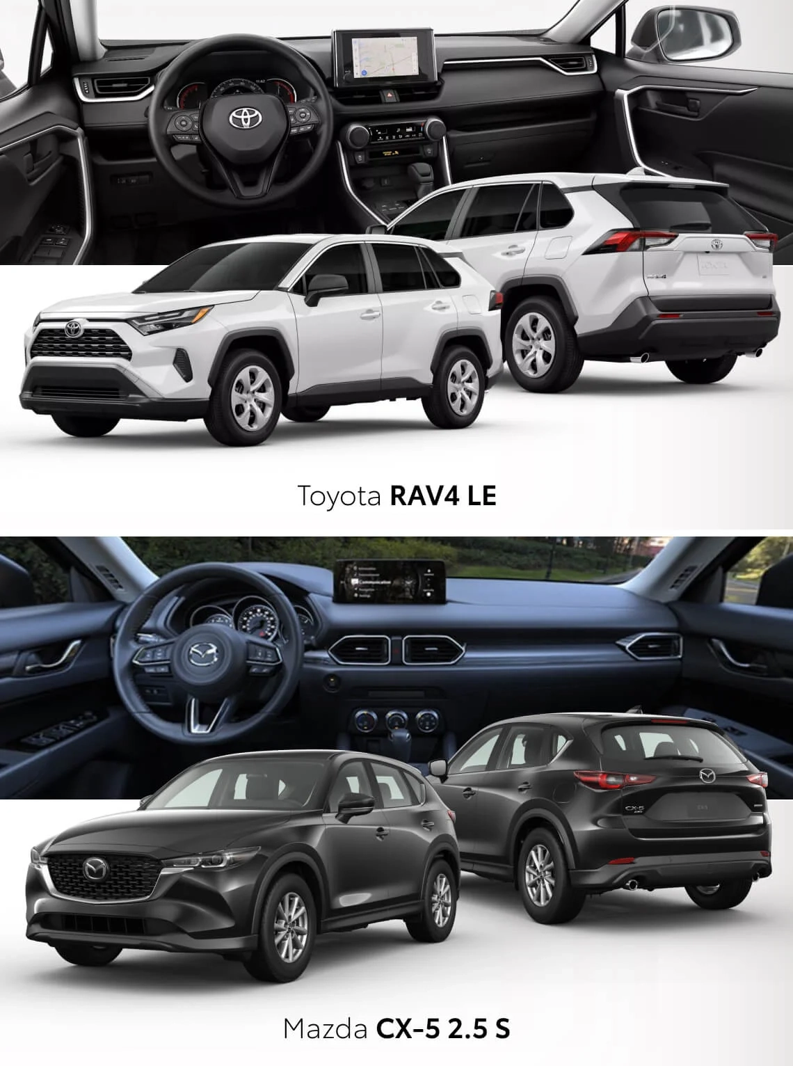 2026 Mazda CX-5 vs Toyota RAV4